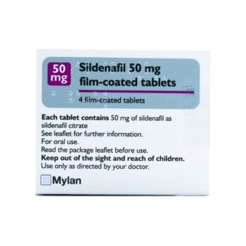 Box of Sildenafil Tablets for erectile dysfunction treatment