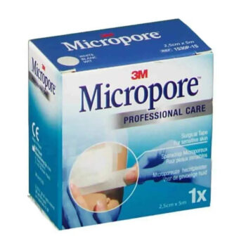 3m Micropore Surgical Tape 2.5cm X 5m