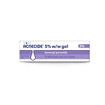 Acnecide 5% w/w Gel tube for acne treatment