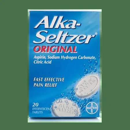 Alka-Seltzer Original Tablets – 20 Tablets