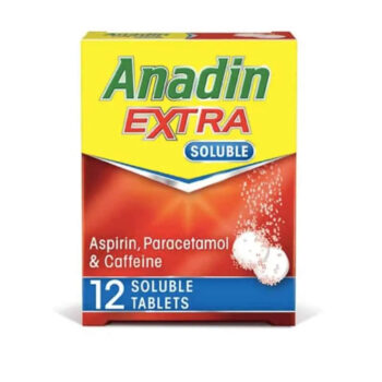 Anadin Extra Soluble Tablets – 12 Tablets