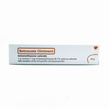 Box of Betnovate Ointment 0.1% used for eczema and psoriasis