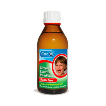 Care Simple Linctus Paediatric Sugar Free 200ml