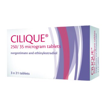 Box of Cilique combined oral contraceptive pill