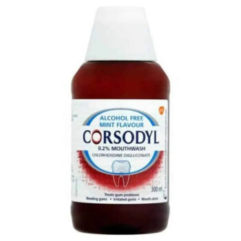 Corsodyl Alcohol-Free Mouthwash 300ml