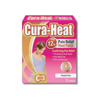 Cura-Heat Period Pain Pads 3 Patches