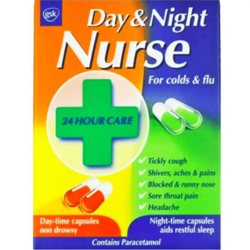 Day & Night Nurse 24 Capsules