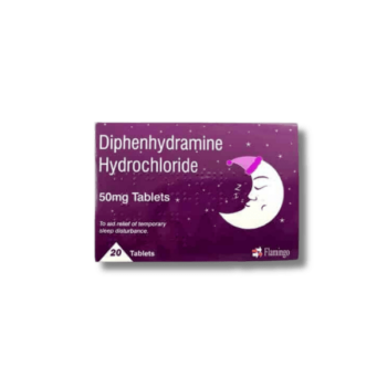 Diphenhydramine 50mg Tablets 20 Tablets (Same As Nytol One A Night)