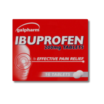 Ibuprofen 200mg 16 Tablets