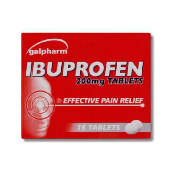 Ibuprofen 200mg 16 Tablets