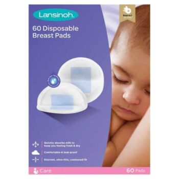Lansinoh Ultra Thin Stay Dry – 60 Nursing Pads