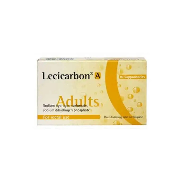 Lecicarbon A 10 Suppositories