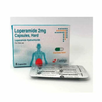 Loperamide Hydrochloride 2mg Diarrhoea Treatment – 6 Capsules