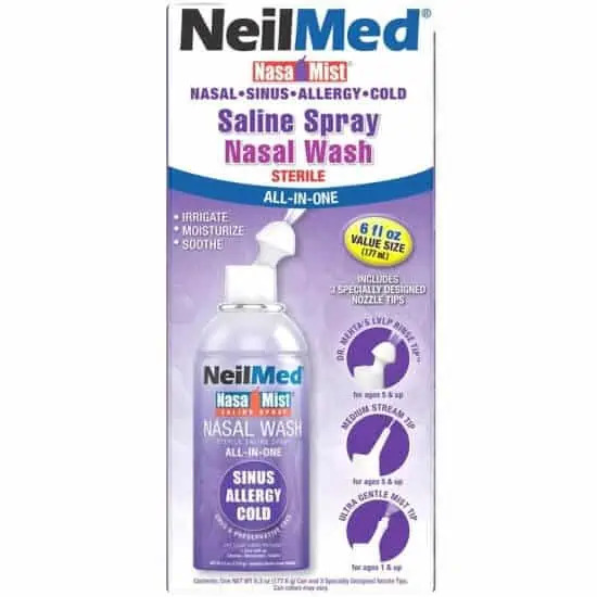 NeilMed NasaMist All-In-One Saline Spray – 177ml