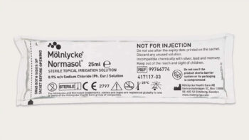 Normasol Topical Irrigation & Wound Cleansing Sachets 25x25ml