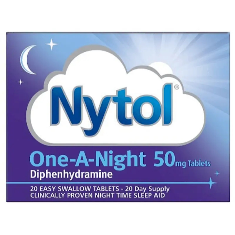 Nytol One-A-Night 50mg Tablets 20 Tablets