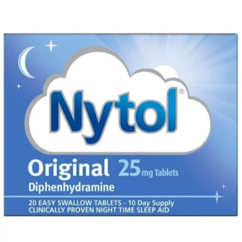 Nytol Original 25mg Tablets 20 Tablets