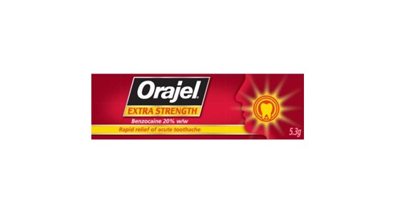 Orajel Extra Strength Dental Gel 5.3g