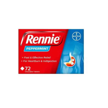 Rennie Peppermint – 72 Tablets