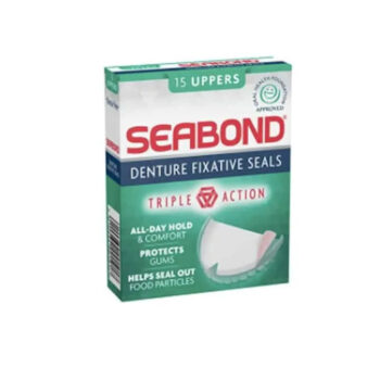 Seabond Original Denture Fixative Seals – 15 Uppers
