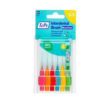 TePe Interdental Brush Mixed Pack 6s
