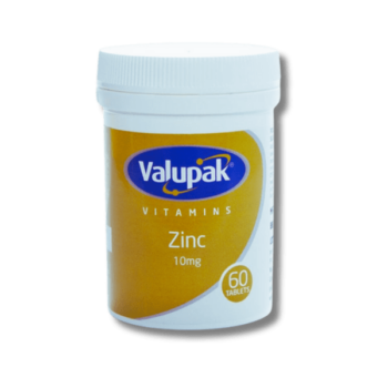 Valupak Zinc Gluconate 10mg Tablets 60’s
