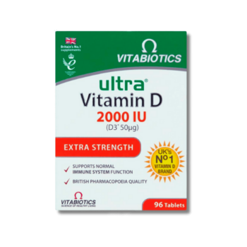 Vitabiotics Ultra Vitamin D 2000 IU 96 Tablets