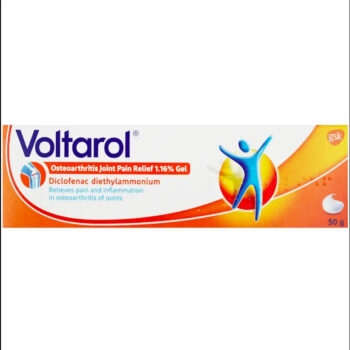 Tube of Voltarol Emulgel 1.16% Gel for joint and muscle pain