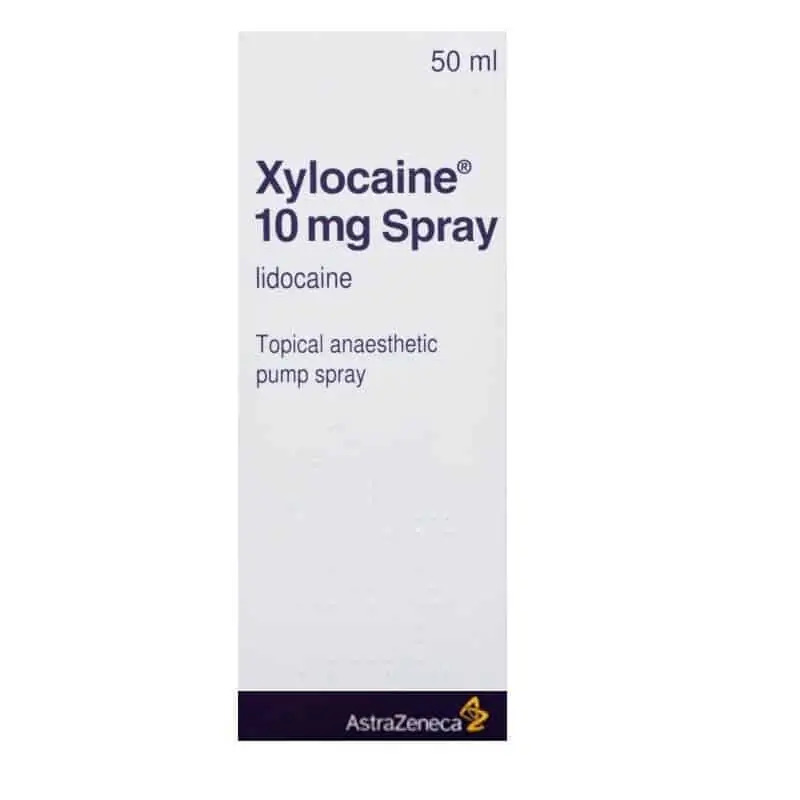 Xylocaine 10mg Spray – 50ml