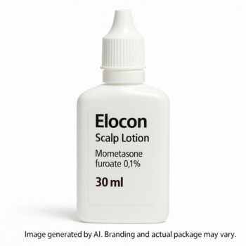 Elocon Scalp Lotion Bottle