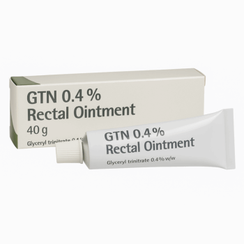 GTN 0.4% Rectal Ointment Packaging