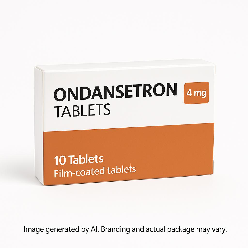 Ondansetron Tablets Packaging