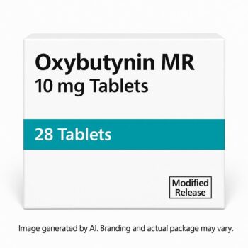 Oxybutynin MR Tablets Packaging