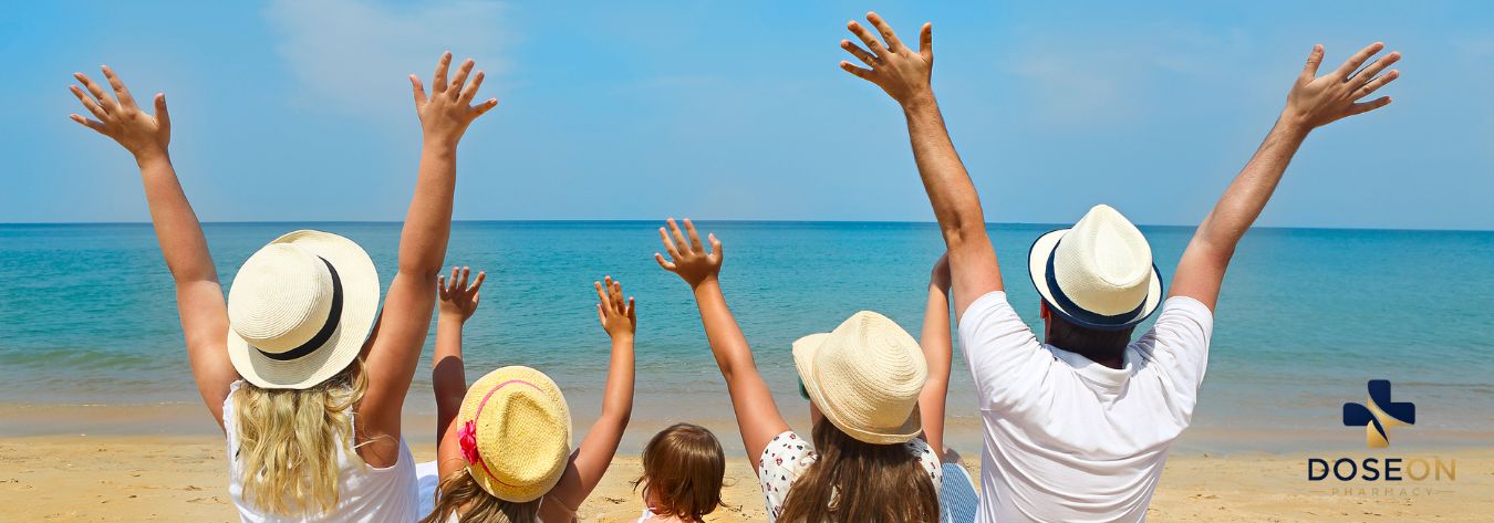 Travel vaccines for families